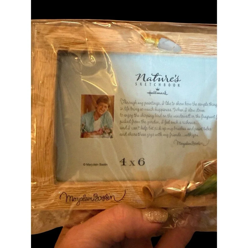 Hallmark Marjolein Bastin Picture Frame Gardening Planting Theme New In Package